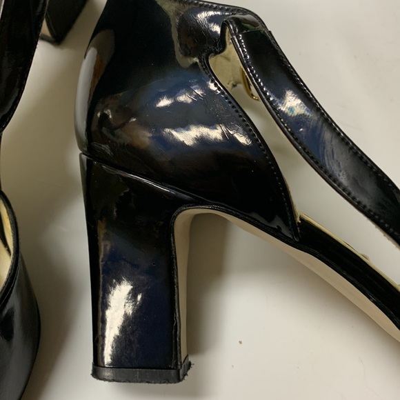 Vintage black strappy heels used but in great condition - Picture 5 of 6
